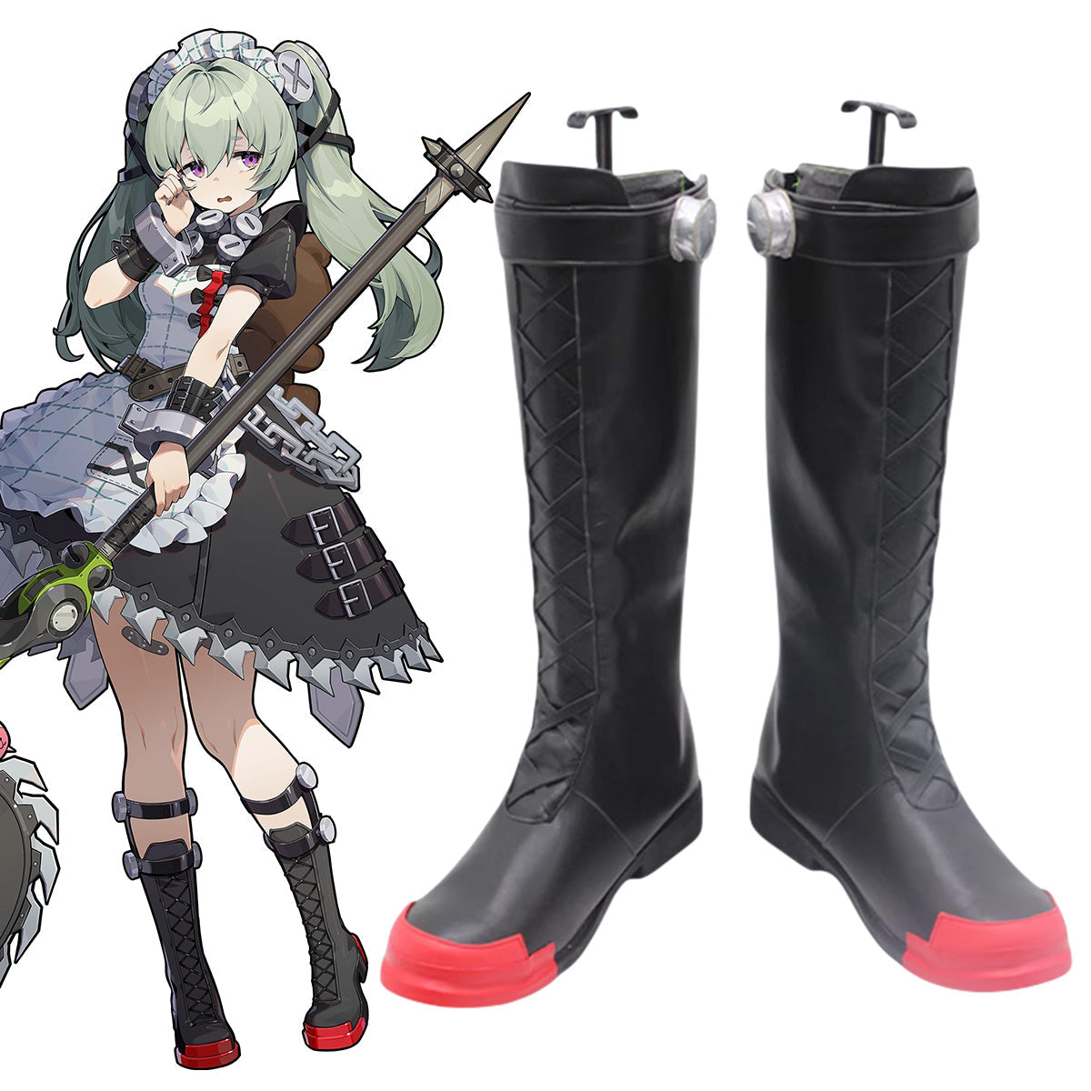 Zenless Zone Zero Victoria Housekeeping Corin Wickes Shoes Cosplay Boots Shoes/Boots - Tophatter Daily Deals